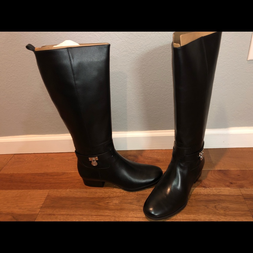 Michael Kors Ryan Leather Boots. FINAL MARKDOWN